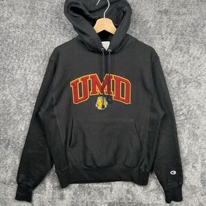 Minnesota Duluth UMD Bulldogs Champion Reverse Weave Hoodie Men's Size Small